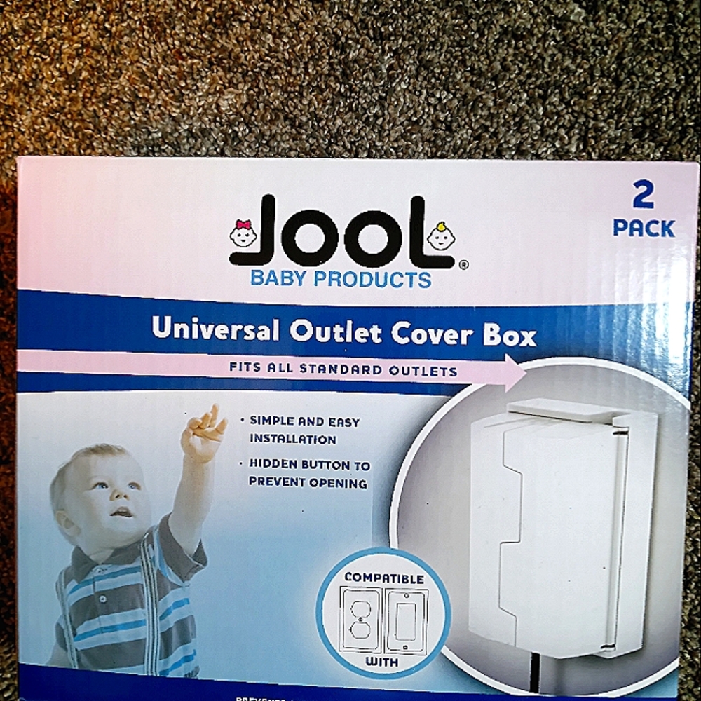 Baby proofing electrical outlet cover 2pack